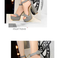 High Heels Ladies Shoes Fashion Women Sandals Sexy Platform Sandals Wedding Women Shoes