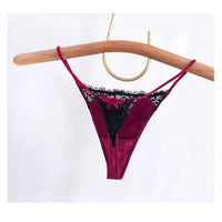 Lace Girls G string Sexy Panties Women Underwear Briefs Hollow Out Thong High Quality Seamless Underpants Lingerie Intimates