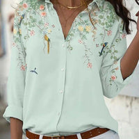Elegant Fashion Women Shirt Loose Long Sleeve Shirt Women Casual Women Tops.
