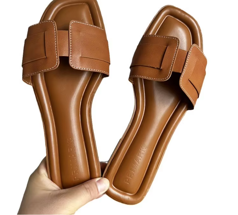 Women's Comfortable Flat Slippers Elegant Office Slides Slip On Beach Bohemian Sandals Shoes - Natalia Home Fashion