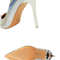 Women 10.5cm High Heels Valentine Pumps Luxury Glossy Stripper Stiletto Wedding Bridal Fetish Shoes