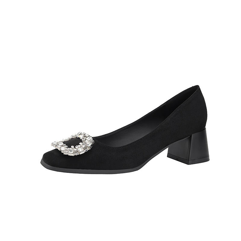Women's High Heels Dress Shoes Trendy Fashion Elegant High Quality Formal Office Work Shoes Pumps Heeled Sandals for Women