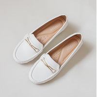 Leather Shoes Woman Slip On Women Flats Moccasins Women's Loafers Mother Shoe