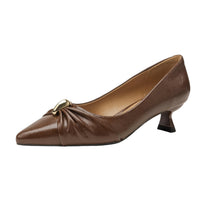 Effortless Elegance in Every Step kitten Heels Women's Shoes Thin Heel Strap
