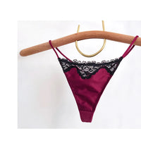 Lace Girls G string Sexy Panties Women Underwear Briefs Hollow Out Thong High Quality Seamless Underpants Lingerie Intimates