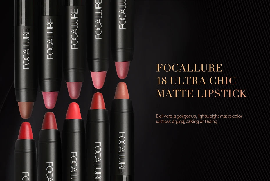 Matte Lipstick many Colors Waterproof Matte Lipsticks Soft Texture Lip Stick Cosmetic Sext Red Nude Lip Makeup