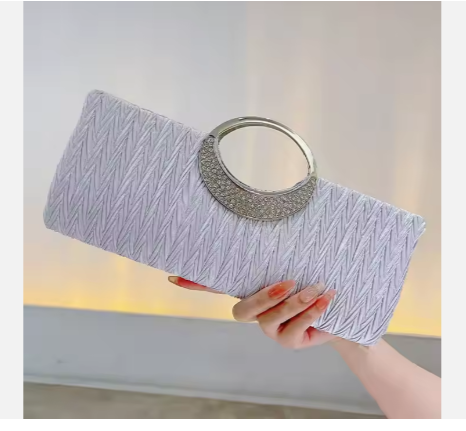 Original Design New High Quality Stylish Clutch Bag Sac A Mains Femme with Diamond Set Trend Party Handbags for Women Hot Sale