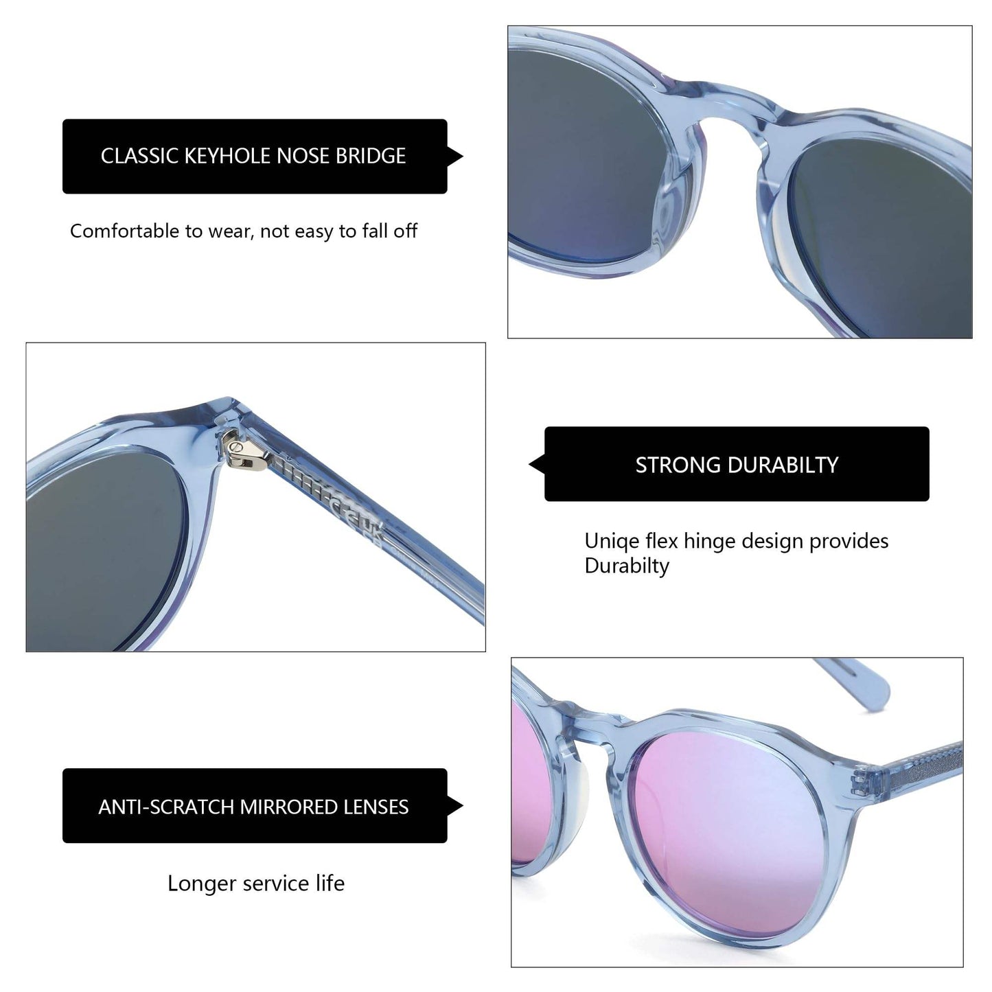 Grain Frames Ultralight Sunglasses Men Women Female Polarized  Delicate Fashion