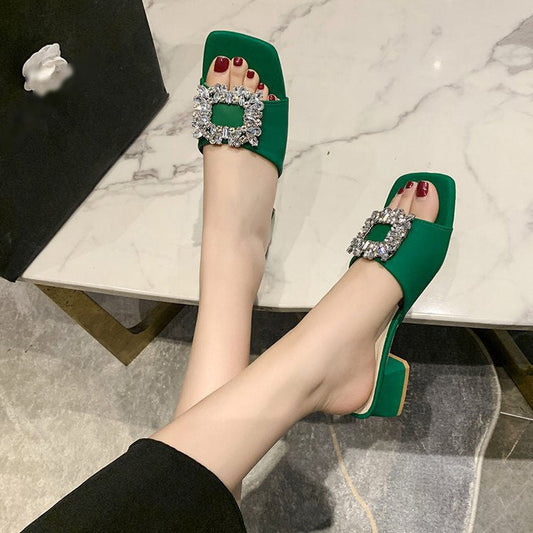 Women Heels Slippers Summer Slides Women Outdoors Casual Shoes Luxury Designer Slippers High Heels Women Platform Shoes Natalia Home Fashion    Natalia Home Fashion