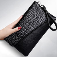 Women Flap Messenger Bags Crocodile pattern Design Shoulder Bags PU Leather Lady Fashion Handbags Vintage Crossbody Bag