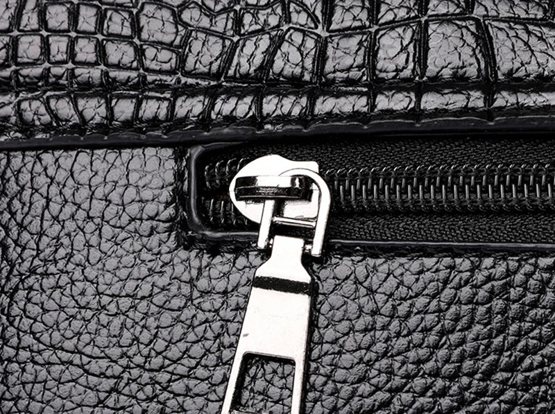 Women Flap Messenger Bags Crocodile pattern Design Shoulder Bags PU Leather Lady Fashion Handbags Vintage Crossbody Bag