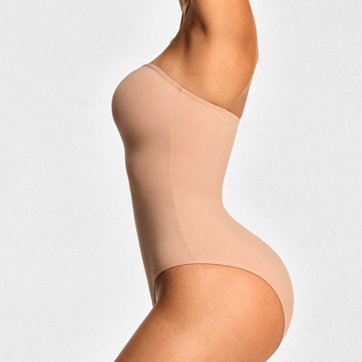 Women Skinny Strapless Tube Playsuit Tight Short Jumpsuit Casual Streetwear Bodice