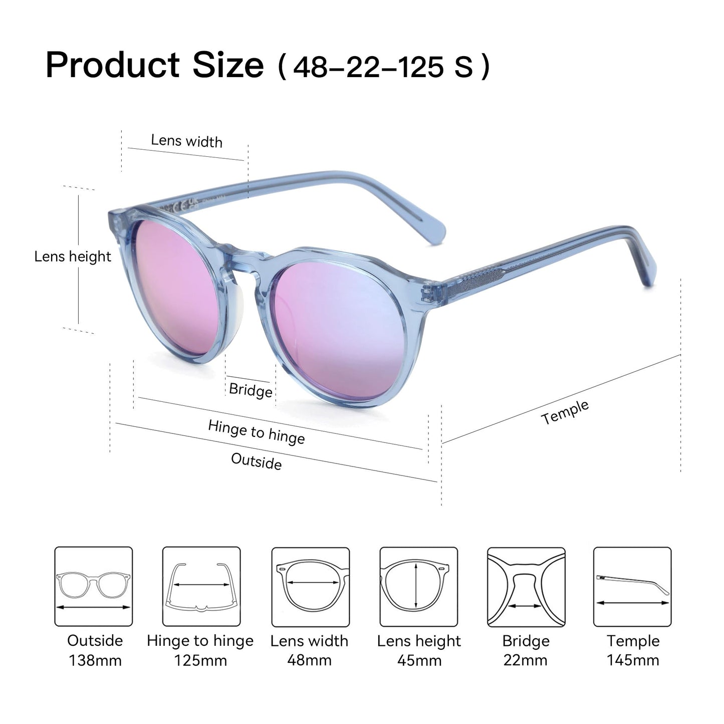 Grain Frames Ultralight Sunglasses Men Women Female Polarized  Delicate Fashion