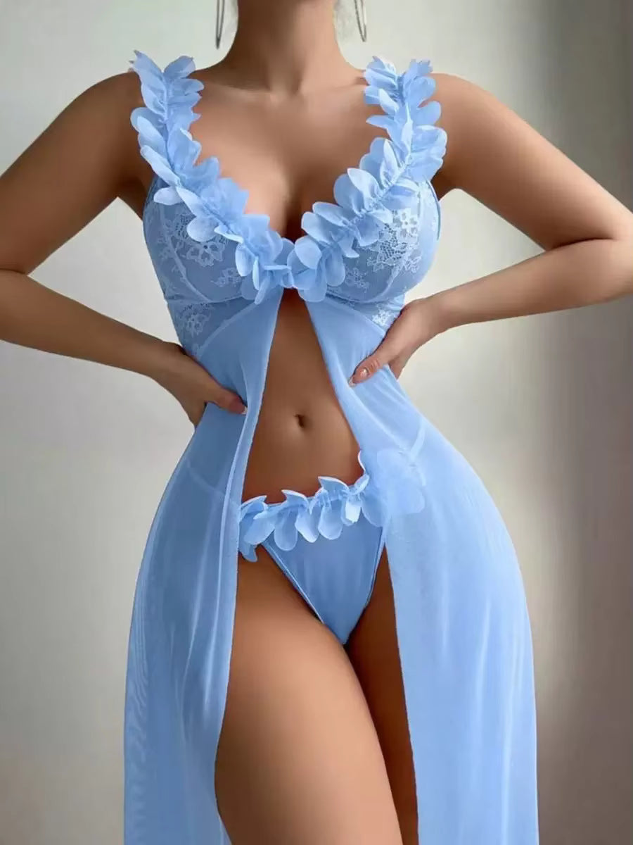 Cute Printed Milk Silk Two-Piece Sleepwear Set for Women Summer Season Comfortable Material Home Fashion Sleepwear Set