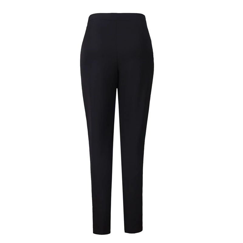 Fashion Women's Trousers New High-elastic Double-breasted Tight-fitting High-waisted Slimming Pants Women's Pants