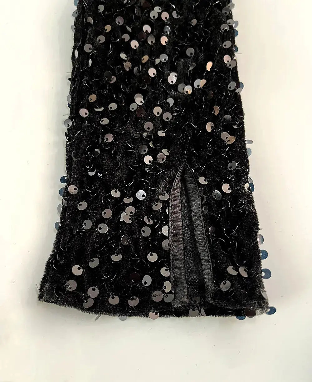Holiday Evening Party Dress Women New Elegant Sparkling Long Sleeve Dress Christmas Shiny Sequin Mini Dress My Store