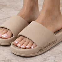 Women Slippers Fashion Soft Cloud Slippers Casual Beach Slippers Shower Bathroom Shoes Non-slip House Slippers