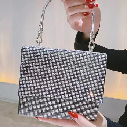 Lady Party Luxury Tote and Handbag Crystal Purse Clutch Bags Wholesale Women Wedding Hand Evening Bag My Store