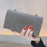 Lady Party Luxury Tote and Handbag Crystal Purse Clutch Bags Wholesale Women Wedding Hand Evening Bag My Store