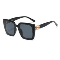Large Frame Square Sunglasses Women's Brand Designer Fashion Sun Glasses Women Outdoor Travel Eyewear Natalia Home Fashion   As-shown-in-the-figu-A4 Natalia Home Fashion