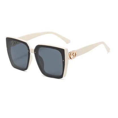 Large Frame Square Sunglasses Women's Brand Designer Fashion Sun Glasses Women Outdoor Travel Eyewear Natalia Home Fashion   As-shown-in-the-figu-A3 Natalia Home Fashion