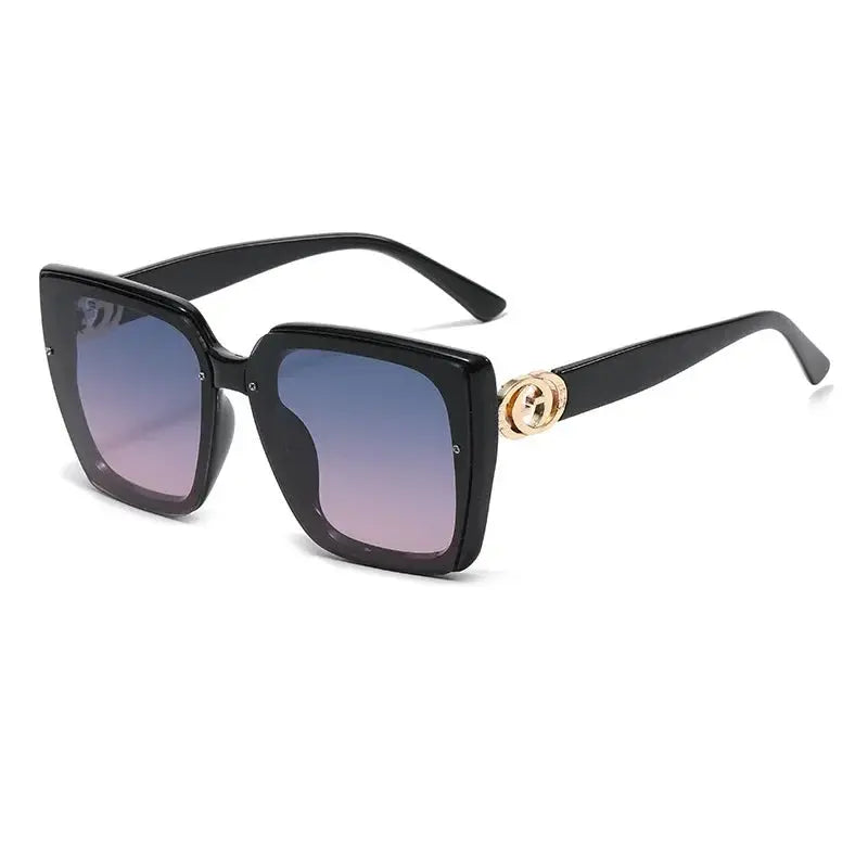 Large Frame Square Sunglasses Women's Brand Designer Fashion Sun Glasses Women Outdoor Travel Eyewear Natalia Home Fashion   As-shown-in-the-figu-A2 Natalia Home Fashion