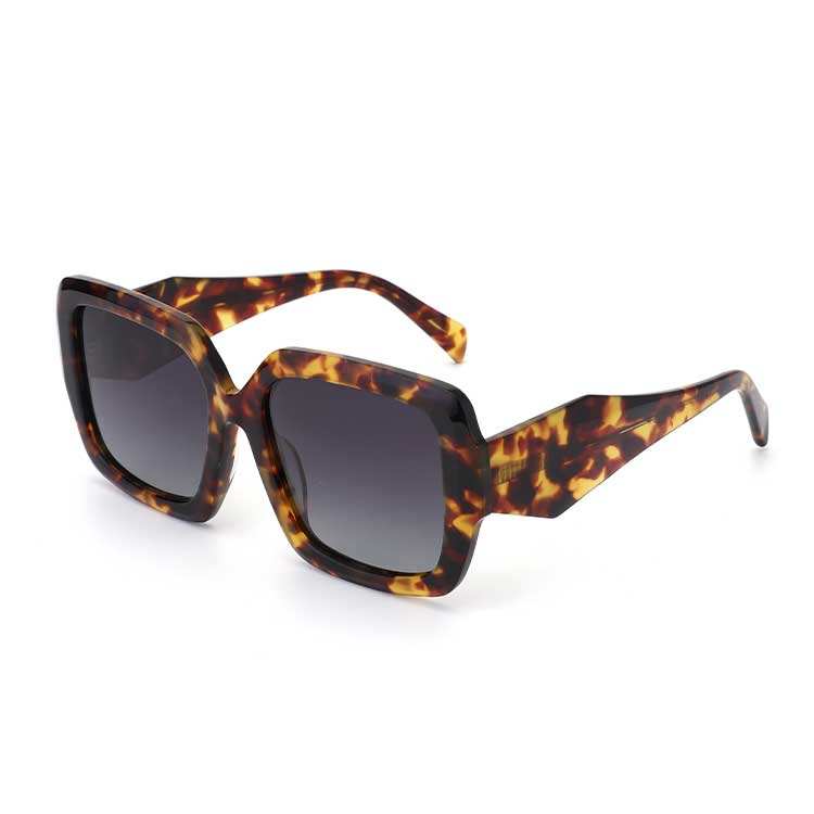 Fashion square frame sunglasses for women luxury sunglasses UV protection large frame all-match glasses