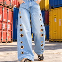 Women Straight Pants Jeans Long Length Tassels Trousers Stretch Mid Waist Washed Streetwear Denims Vintage Distressed Natalia Home Fashion    Natalia Home Fashion
