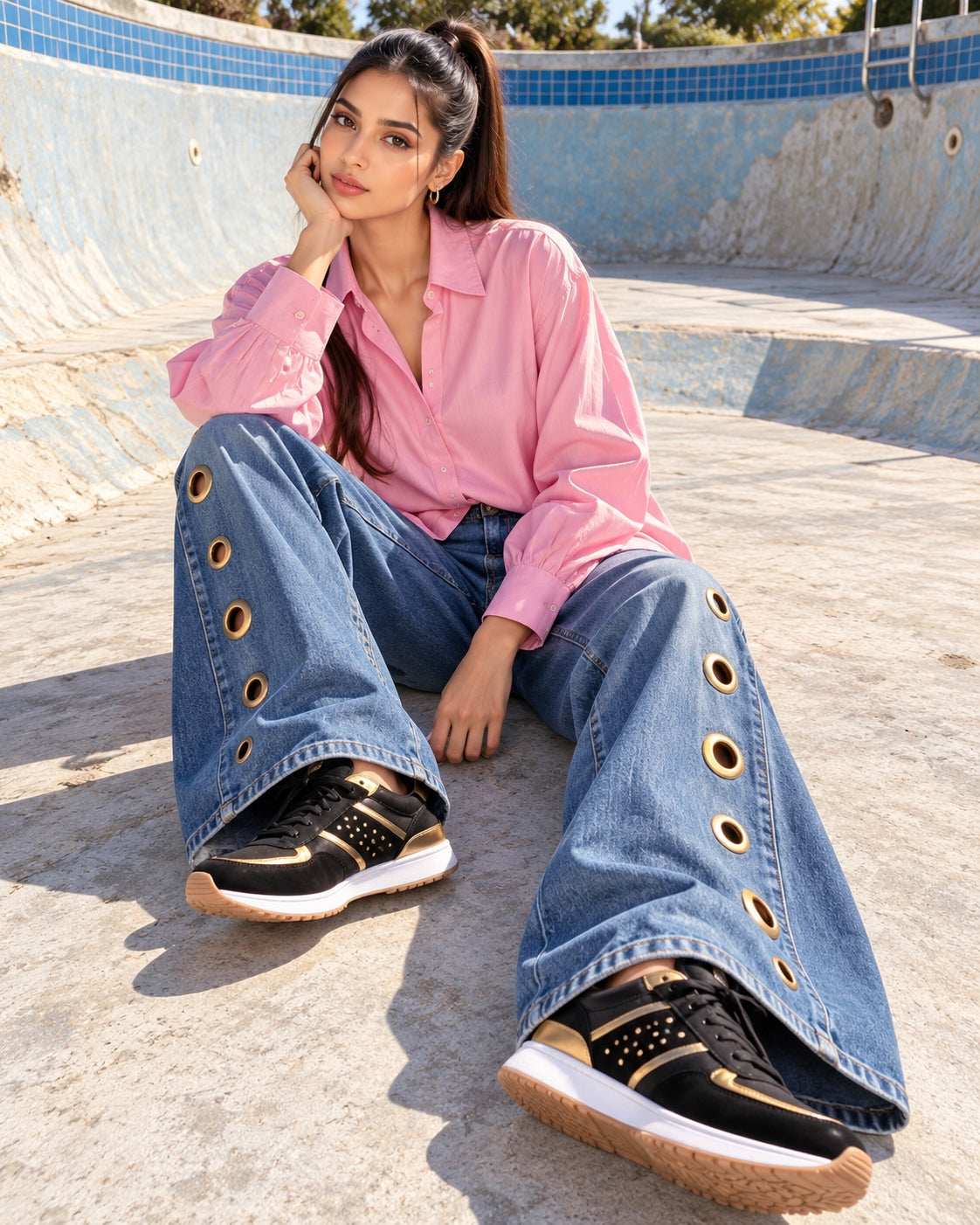 Women Straight Pants Jeans Long Length Tassels Trousers Stretch Mid Waist Washed Streetwear Denims Vintage Distressed Natalia Home Fashion    Natalia Home Fashion