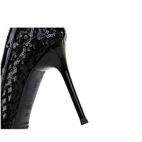 Luxury high heels Sequin mesh Women Pumps Metal pointed tip Women heels 9.5 CM Stiletto Fashion banquet shoes Sexy party shoes