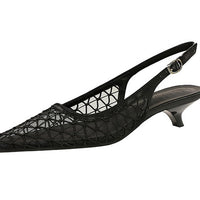 Mesh breathable Women Pumps Fashion Kitten heels 3 CM Hollow out and back strap Sandals Women Shoes