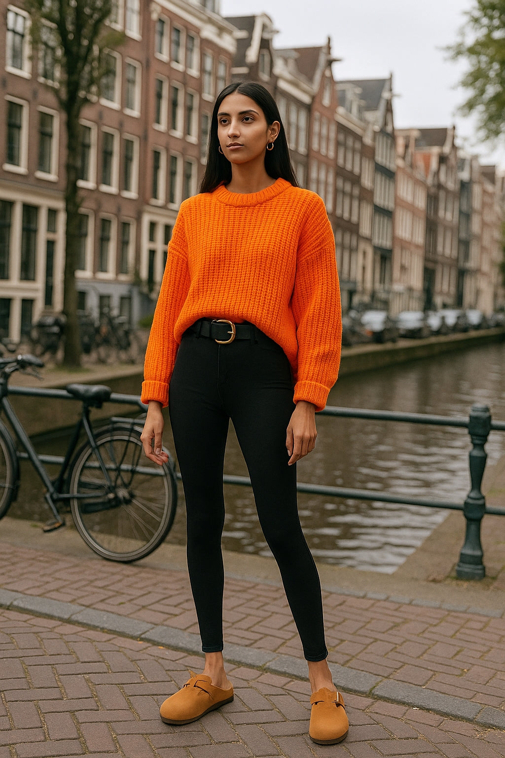 Women Solid Thick Knitted Sweater Long Sleeve Oversized Sweater Female Casual O-Neck Loose Pullovers Sweater