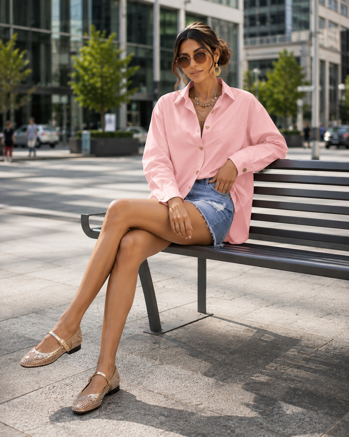 Women's Elegant Single Breasted Shirts Long Sleeve Tops Spring Fashion Casual Office Holiday  Party Blouses Natalia Home Fashion    Natalia Home Fashion
