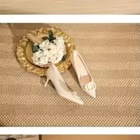 Pointed Toe Sequins Fine Heeled High Heels Elegant Sexy Ladies Sandals Wedding Shoes Banquet Shoes Women's My Store