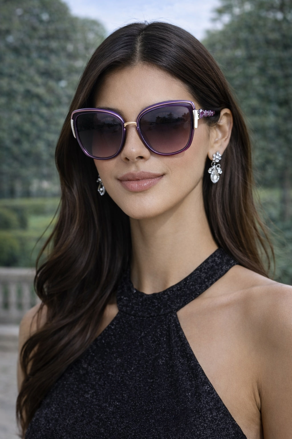 Women Metal Polarized Sunglasses Luxury Fashion Ladies Vintage Brand Designer Female Sun Glasses