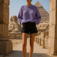 Women Solid Thick Knitted Sweater Long Sleeve Oversized Sweater Female Casual O-Neck Loose Pullovers Sweater