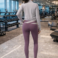 Gym Breathable Yoga Set Woman Quick Dry Yoga Fitness Set Lightweight Running Yoga Set Long Sleeve