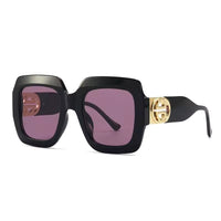 Large Frame Square Sunglasses Women's Brand Designer Fashion Sun Glasses Women Outdoor Travel Eyewear UV400