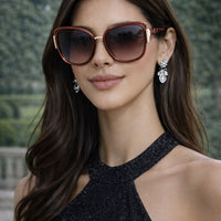 Women Metal Polarized Sunglasses Luxury Fashion Ladies Vintage Brand Designer Female Sun Glasses