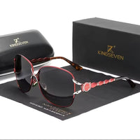 Women Metal Polarized Sunglasses Luxury Fashion Ladies Vintage Brand Designer Female Sun Glasses