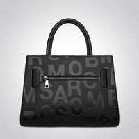 Bags for Women Trend Large-capacity Tote Bag, High Quality PU Leather Women's Retro Fashion Letter Handbag, Shoulder Bag
