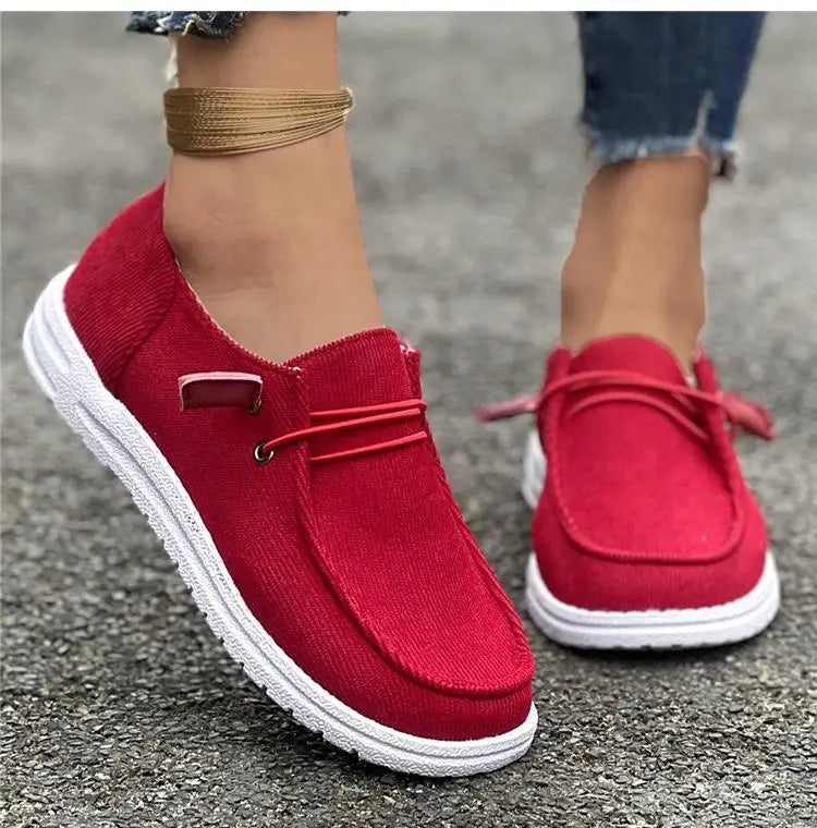 Fashion Women's Sneaker Walking Woman Shoes Soft Female Sneakers Slip On Casual Shoes Women Sneakers