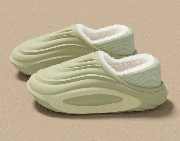 Shoes Ladies' Slippers Winter Footwear Platform Massage Flat Slides Cover Heel Shoes Winter Woman Slipper Platform Slides - Natalia Home Fashion