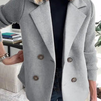 Solid Casual Loose Jacket Coats For Women Vintage Women's Jackets Overcoat Autumn Female Coat Outer wears Tops - Natalia Home Fashion