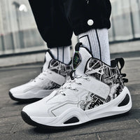 Professional Basketball Shoes Women Anti Slip Cushioning Wear Resistant Breathable Sneakers Outdoor Training Teen Athletic Shoes
