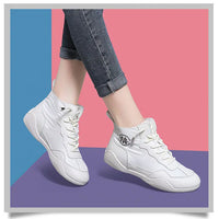 Spring Summer High-top Canvas Shoes Thin Breathable All-match Korean Shoes Trend Women Sneakers