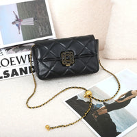 Fashionable New Women's Shoulder Bag Large Capacity Chain Crossbody Bag Vintage Style Genuine Leather Women's Bag