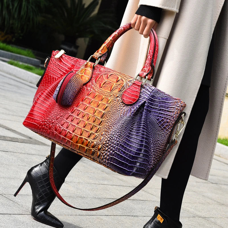 Designer Leather Shoulder Bag For Ladies With Elegant Crossbody Option And Durable Build