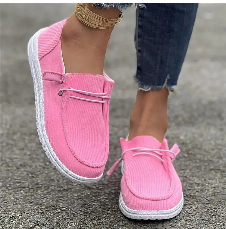 Fashion Women's Sneaker Walking Woman Shoes Soft Female Sneakers Slip On Casual Shoes Women Sneakers