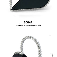 Mini Heart Shape Evening Bag Trendy Party Clutch Purse Women's Elegant Handbags For Party Prom